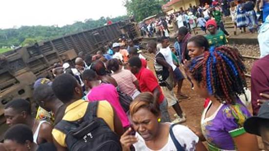 Train accident in Cameroon